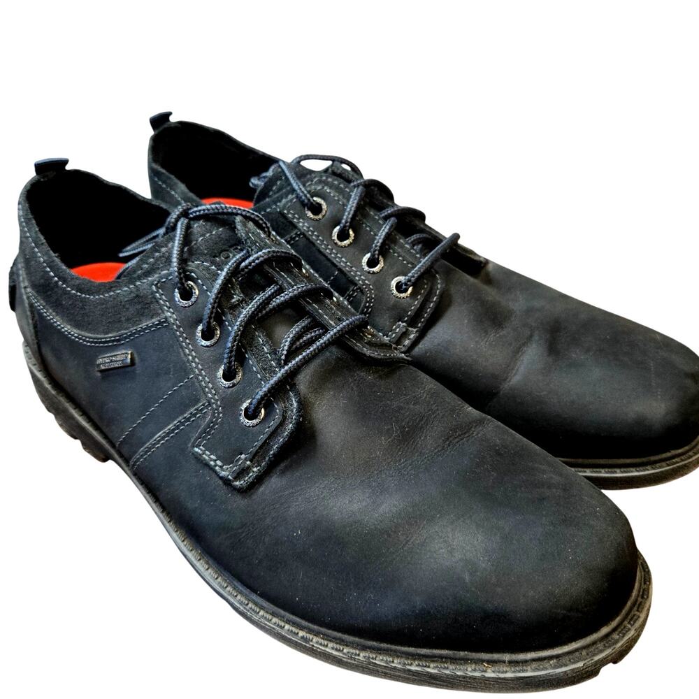 Rockport XCS 12 Waterproof Men's Gray Dress Shoe Oxford Derby Loafer